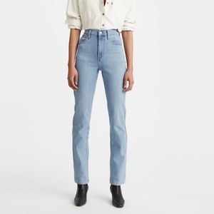 LEVI's 724 High Rise Slim Straight Women's Jeans - Light Wash